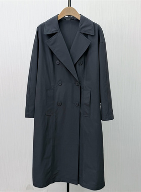 迪●2026春季新品 风衣外套女宽松中长款英伦风休闲通勤大衣1817