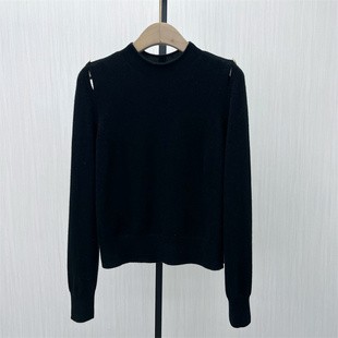 女修身 图 绵羊毛打底衫 新品 显瘦基础内搭针织上衣2215 2025冬季