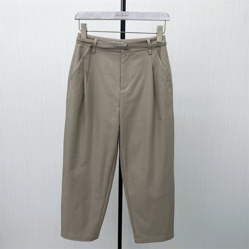 恩●2026春季新品 西装哈伦裤女高腰显瘦休闲通勤长裤烟管裤875