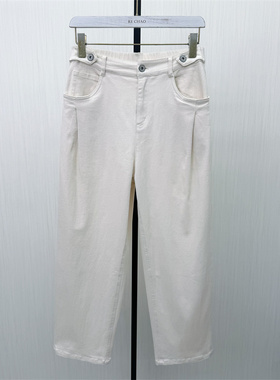 C●2026春季新品 宽松长裤女高腰显瘦休闲直筒通勤百搭裤子5231