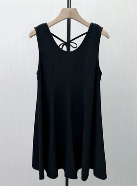 fei●2026春季新品 无袖吊带背心裙女法式气质通勤a字连衣裙1135