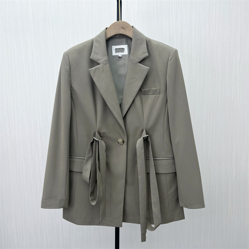fei●2025春季新品 西装外套女时尚休闲经典宽松通勤百搭西服5073
