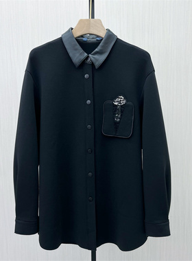 C●2025秋季新品 卫衣外套女宽松百搭通勤休闲中长款上衣3157