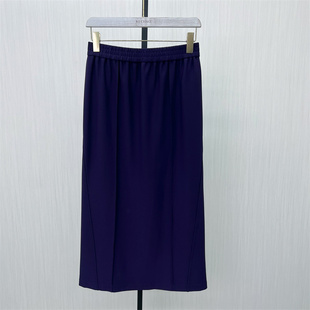 直筒半身裙女气质垂感高腰显瘦通勤百搭长裙851 新品 2025冬季