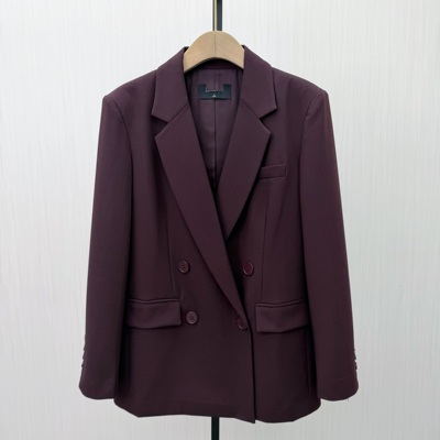 迪●2026春季新品 西装外套女时尚休闲经典宽松通勤百搭西服0715