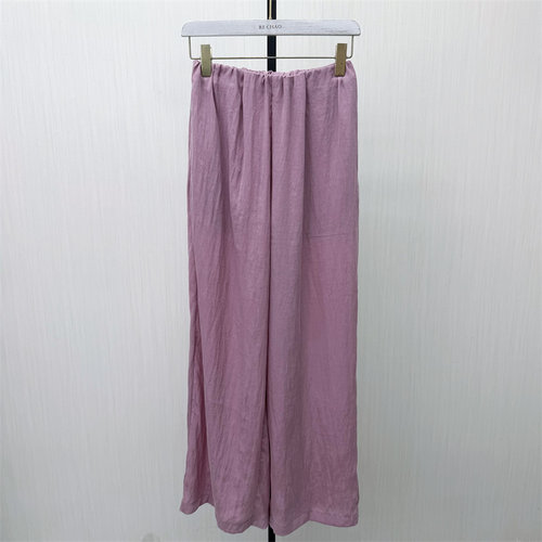 fei●2026夏季新品 阔腿裤女直筒通勤显瘦垂感拖地休闲长裤6098
