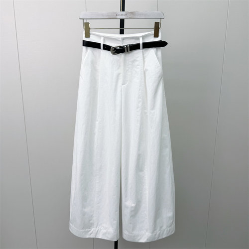 熠●2026秋季新品 阔腿裤女日常通勤显瘦宽松拖地休闲长裤5161