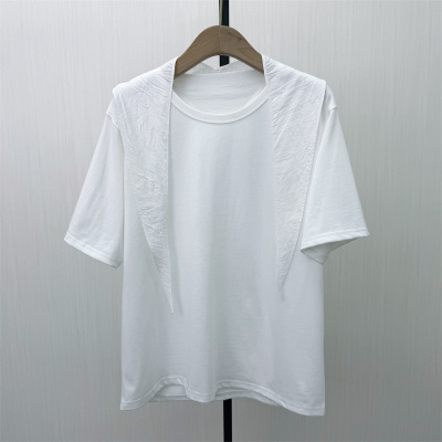 S●2026夏季新品 短袖T恤女宽松休闲轻薄简约显瘦松弛感上衣731