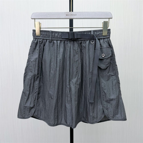 S●2026夏季新品 防晒工装阔腿裤女高腰显瘦宽松休闲百搭短裤763