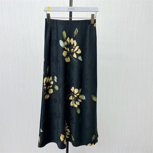 图●2025秋季新品 直筒半身裙女气质通勤高腰显瘦包臀一步裙9162