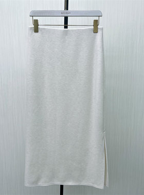 良月●2025冬季新品 直筒加厚半身裙女气质通勤高腰显瘦长裙6178