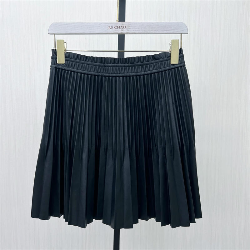 良月●2025冬季新品 皮裙半身裙女高腰显瘦气质通勤百搭短裙0436