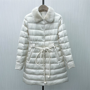 KA●2025冬季新品 羽绒服女中长款时尚气质宽松保暖厚外套1721