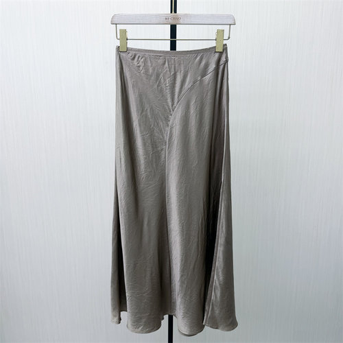 fei●2026春季新品 直筒半身裙女气质通勤高腰显瘦垂感长裙5238