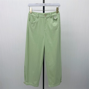 女高腰显瘦休闲宽松百搭直筒长裤 阔腿裤 新品 5061 2026春季