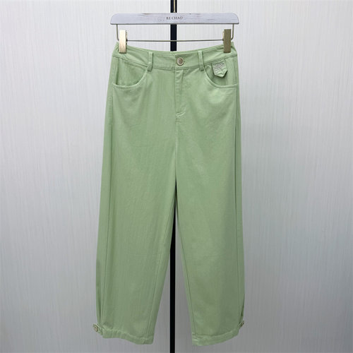 C●2026春季新品 阔腿裤女高腰显瘦休闲宽松百搭直筒长裤5061