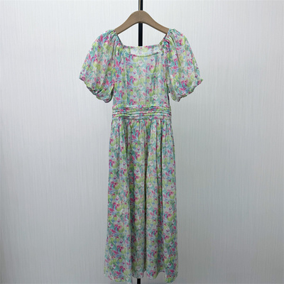 fei●2026夏季新品 法式碎花连衣裙女气质显瘦小清新茶歇裙6217