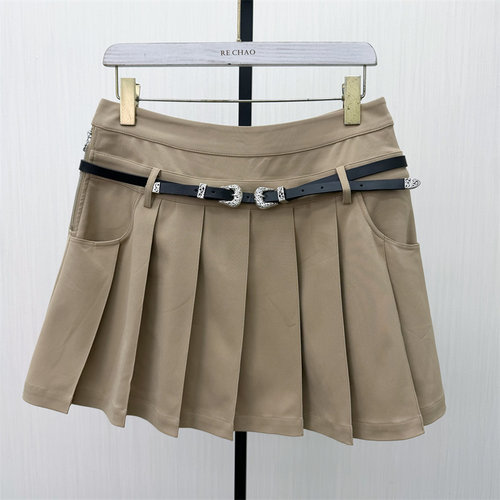 S●2026春季新品 百褶裙女高腰显瘦小个子气质通勤百搭半身裙578