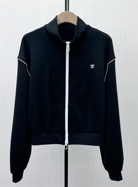 香●2026春季新品 卫衣外套女宽松百搭休闲通勤短款拉链开衫2275