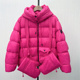 恩 羽绒服女宽松连帽面包服加厚保暖外套973 短款 2025冬季 新品