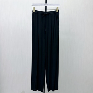 女松紧腰显瘦宽松百搭阔腿裤 休闲直筒长裤 新品 891 2026夏季