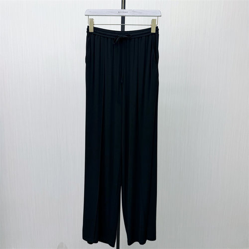 S●2026夏季新品 休闲直筒长裤女松紧腰显瘦宽松百搭阔腿裤891