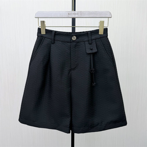C●2026春季新品 西装短裤女高腰显瘦宽松休闲通勤a字阔腿裤5129