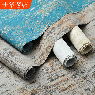 无缝全屋怀旧做旧客厅卧室轻奢高档背景壁布 复古斑驳墙布2025新款