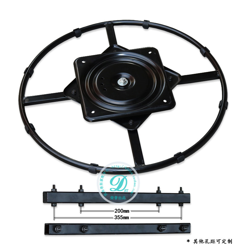 广东省凯弗蒂斯直销加装满珠加厚万向转盘60CM沙发旋转多功能底座