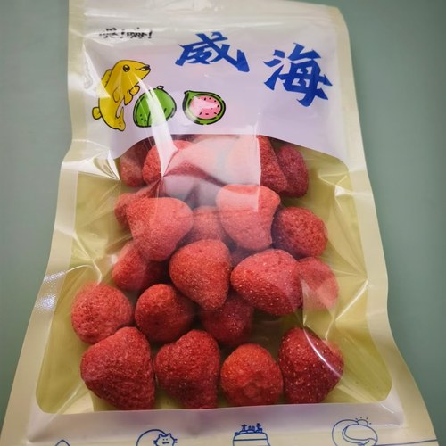 草莓冻干脆高品质大颗粒酸甜可口
