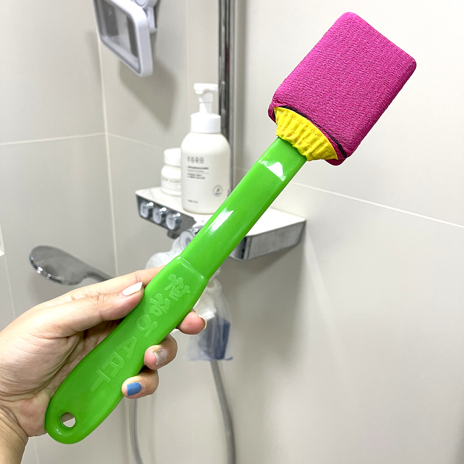 韩国进口可拆卸耐用结实自己搓背