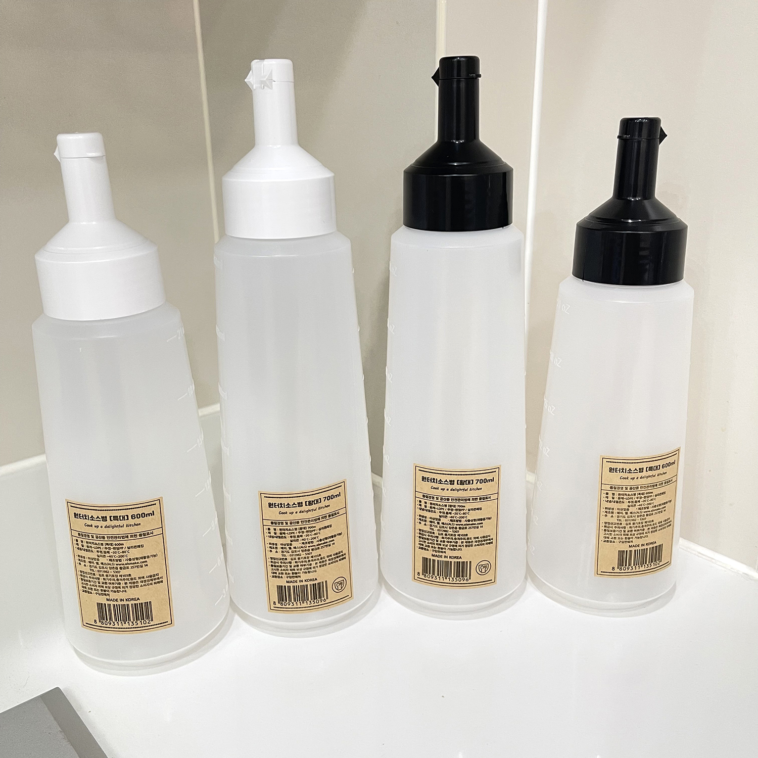 韩国进口ALS挤压瓶大容量酱瓶