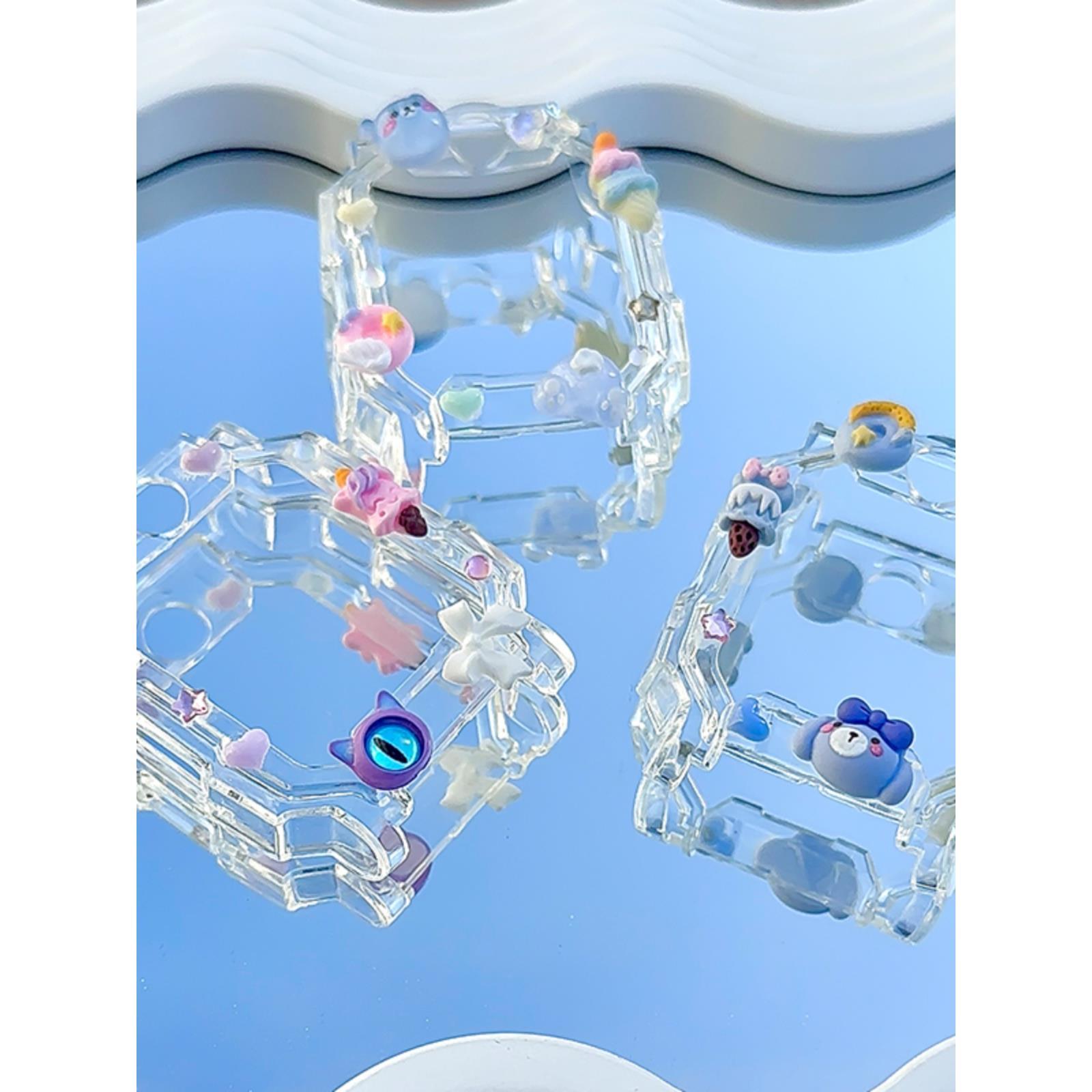 公仔保护壳Q2A适用小天才电话手表Z9/Z8/Z10/Z7透明D3保护套z6pro