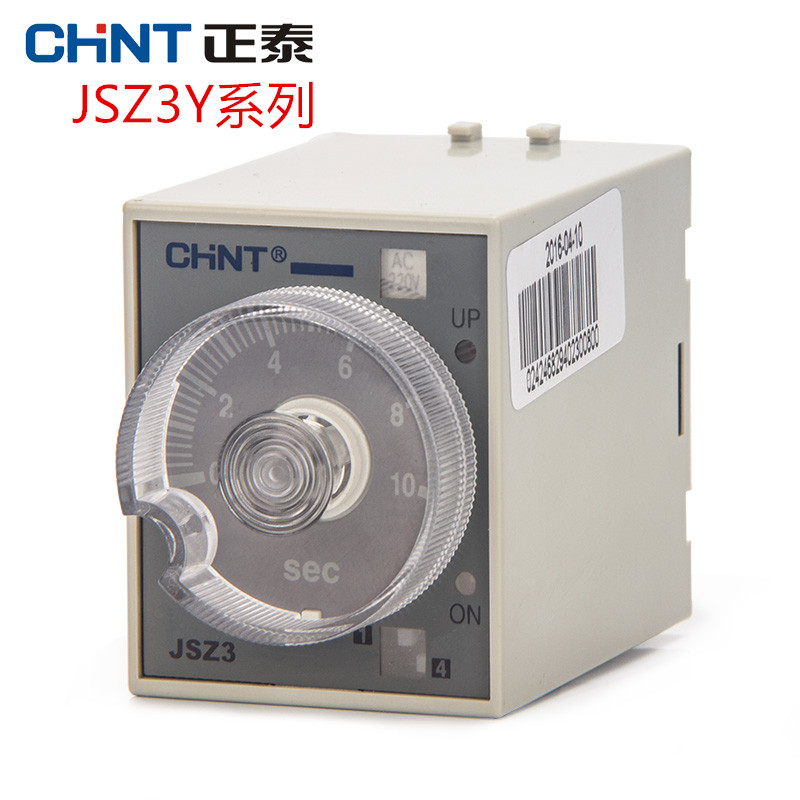 正泰JSZ3A 时间继电器 可调 定时继电器 A-A A-B AC220VDC24V