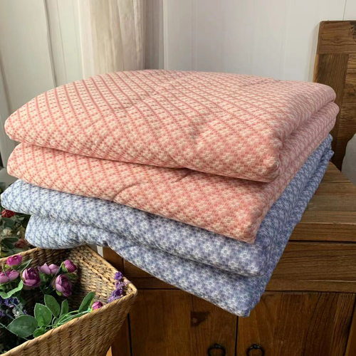 刘大姐可水洗粗布提花夏被春秋