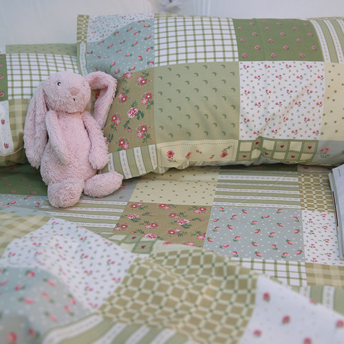 斜纹床单纯棉100%单双人被套全棉