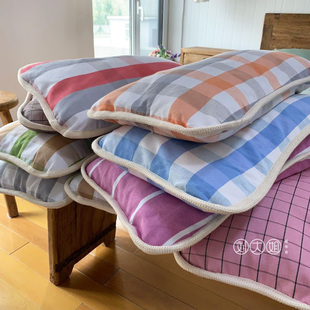 刘大姐家 新款老粗布茶梗枕头保健枕天然环保高度可调儿童单人枕