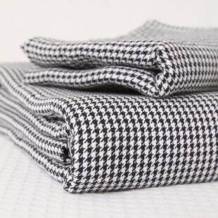 100%全棉色织精梳棉床单单件老粗布提花三件套纯棉床单四季 款