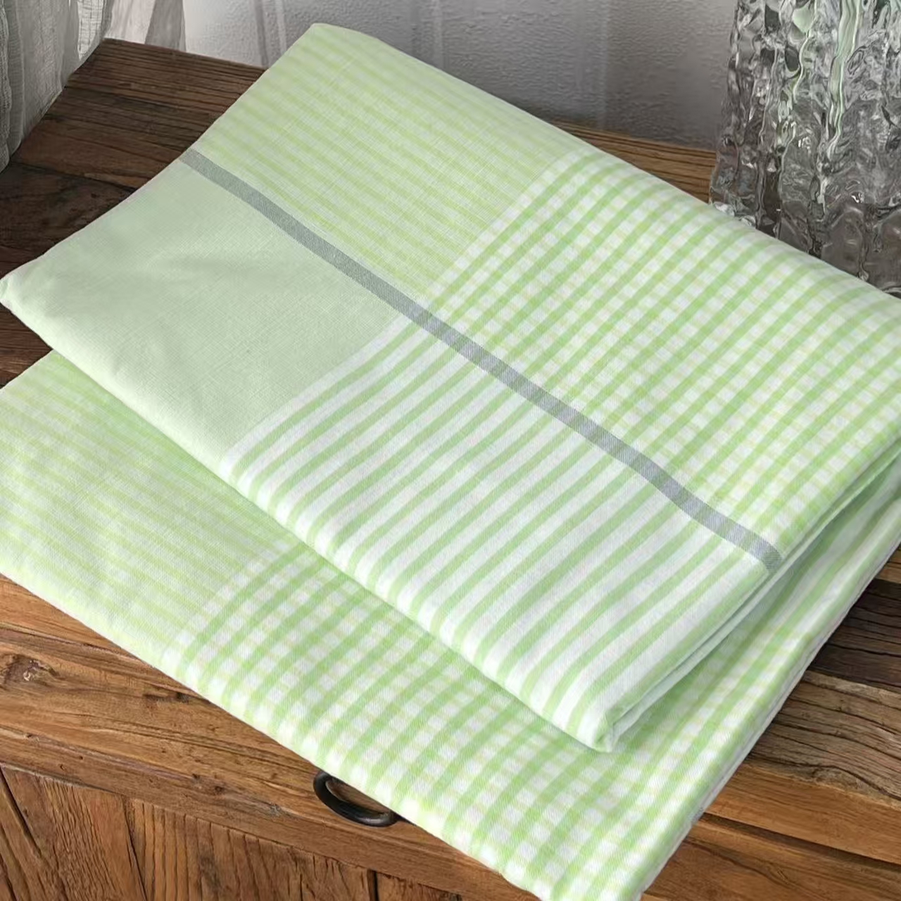 不计成本处理纯棉老粗布床单