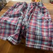 宽松中老年睡裤 休闲家居裤 男女情侣纯棉老粗布短裤 刘大姐家