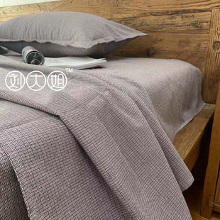 加大睡单 刘大姐家 裸睡四季 好货 被单 纯棉加厚老粗布床单单件