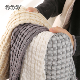 牛货！外贸好料竹棉蜂巢毛巾40×75华夫格竹纤维面巾家用洗脸毛巾