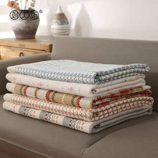 加厚棉麻沙发垫防滑单件套装沙发巾厚实亚麻四季通用文艺简约现代