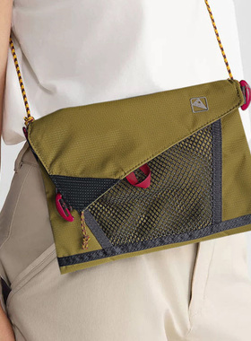 三角鼠25新品男女户外休闲超轻便携单肩包1.5L斜挎包防水 51001