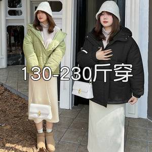 冬季连帽棉衣外套女韩版休闲棉服