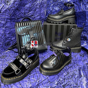 美国直邮代购Dr Martens Wednesday联名1461 bex厚底Ramsey乐福鞋