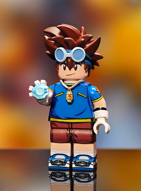 数码宝贝 太一 MH x LOK  现货 UV人仔