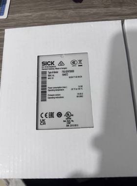 全新SICK西克标准网关FXO-GENT00000订货号：1044072 全新原包装