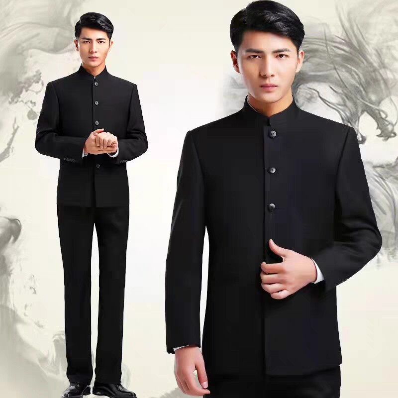 出租大合唱男士中山装礼服西服合唱服出租赁民国服54学生装演出服