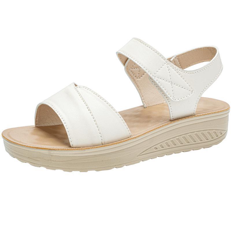 2025新款春夏季外穿平底凉鞋女款休闲风透气软底时尚百搭女鞋批发